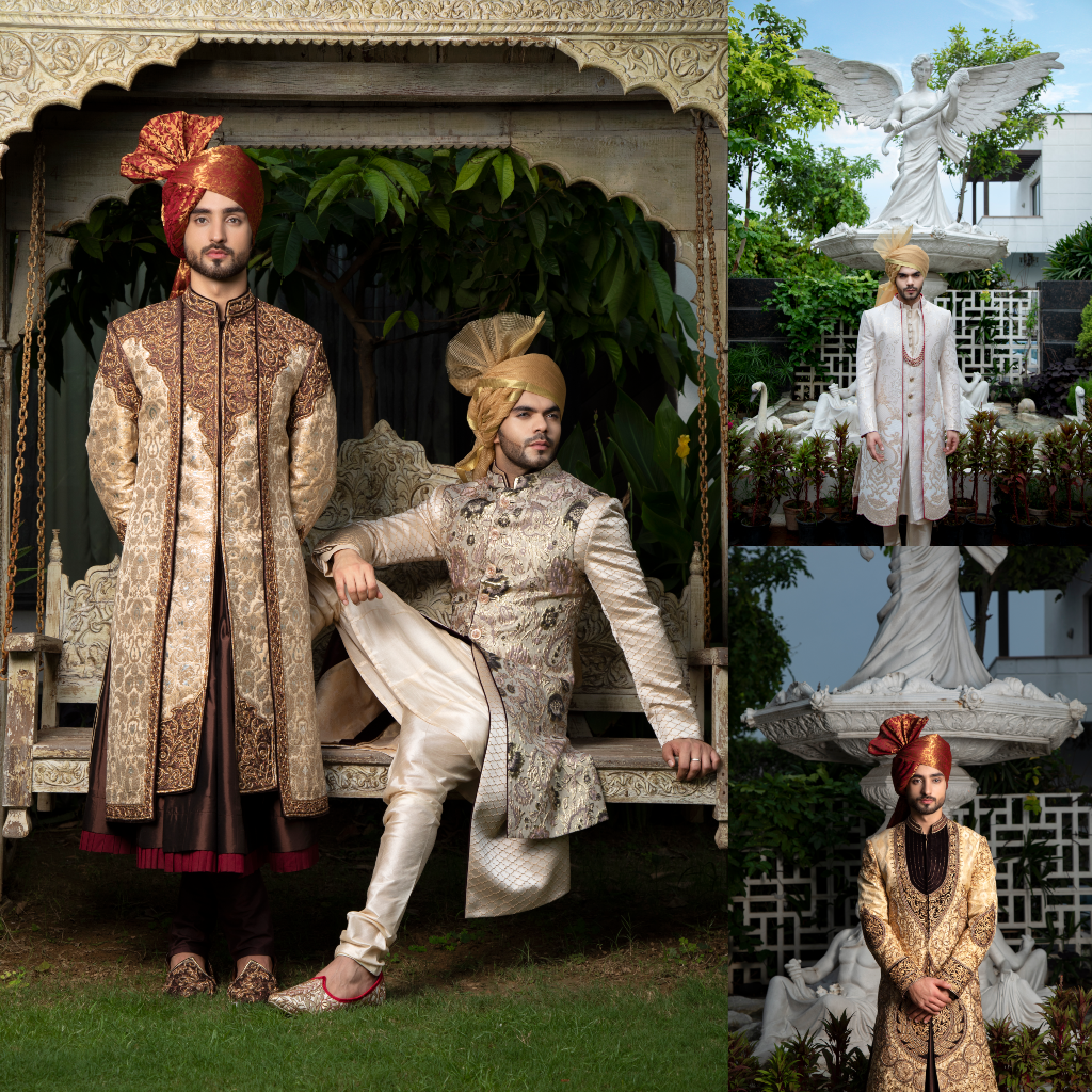 RICH HERITAGE WEDDING SHERWANI