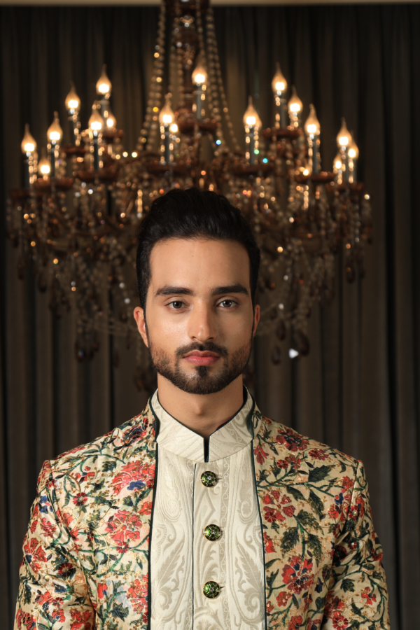 NIZAM'S TREASURE SHERWANI - Image 3