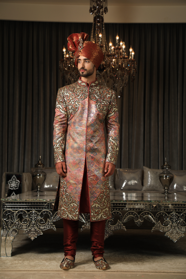 TIMELESS MIRACLES SHERWANI - Image 4